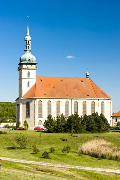 Iglesia de la suposición, Most, República Checa — Foto de Stock
