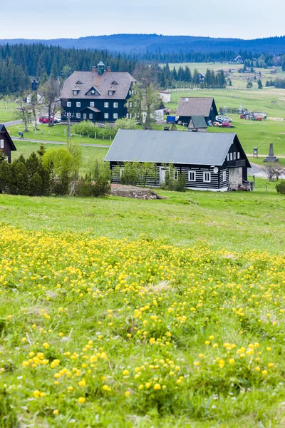 Jizerka、チェコ共和国、Jizerske 山、 — ストック写真