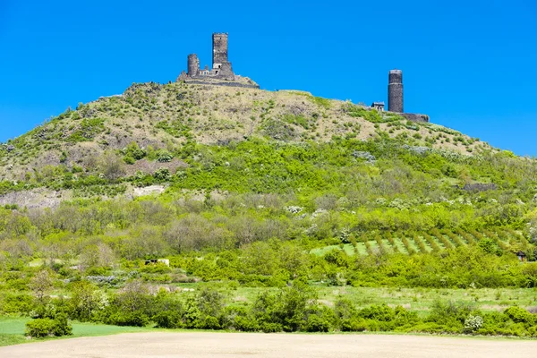 Rovine del Castello di Hazmburk, Ceske stredohori — Foto Stock