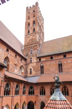 Malbork castle, pomerania, Polonya