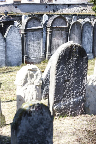 Cementerio judío, Hermanuv Mestec, República Checa — Foto de Stock