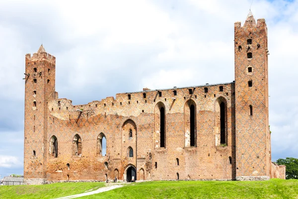 Rovine del castello di Radzyn Chelminski, Kuyavia-Pomerania — Foto Stock