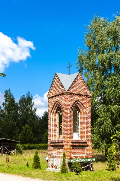 Kaszubski etnografiska park i Wdzydzki Park Krajobrazowy, Pomer — Stockfoto