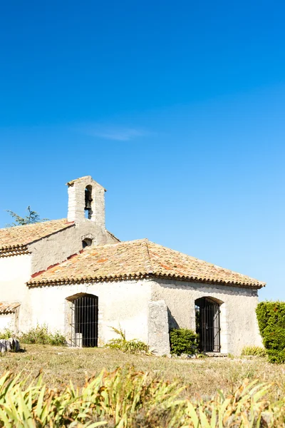 Capilla Saint Jean, Regusse, Provenza — Foto de Stock