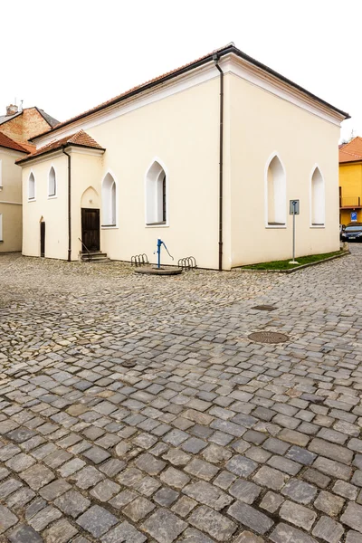 Première synagogue, Quartier juif, Trebic — Photo