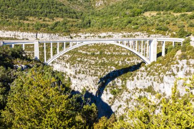 Pont de l'Artuby, Verdon Gorge, Provence, Fransa