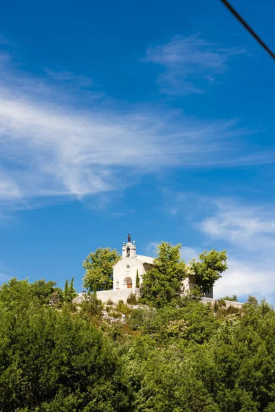 Chapelle Notre-Dame-des-Anges perto de Banon, Provence, França — Fotografia de Stock