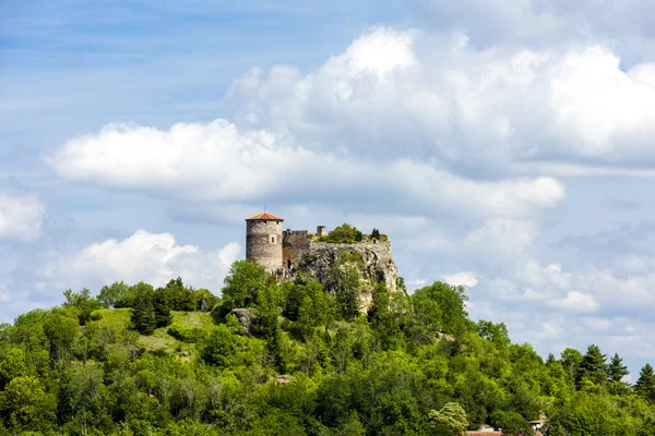 Castelo de Busseol, Departamento de Puy-de-Dome, Auvergne, França — Fotografia de Stock