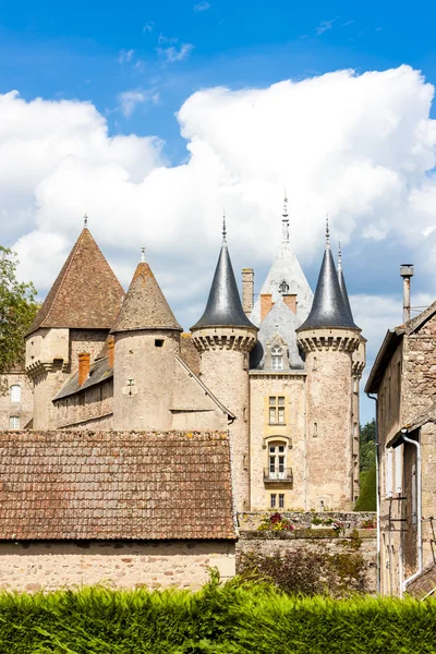 Pałac Clayette, Burgundia, Francja — Zdjęcie stockowe
