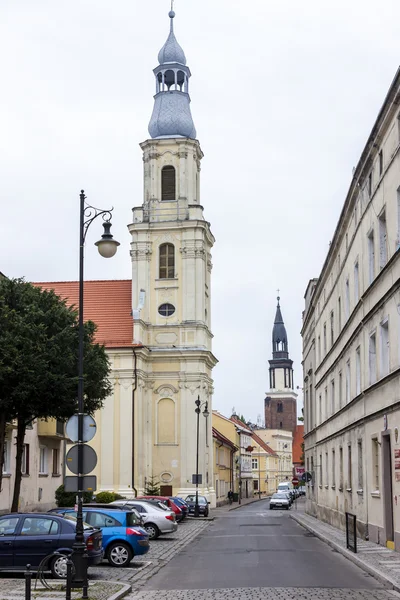 St Trefaldighetskyrkan, Oleśnica, nedre Schlesien, Polen — Stockfoto