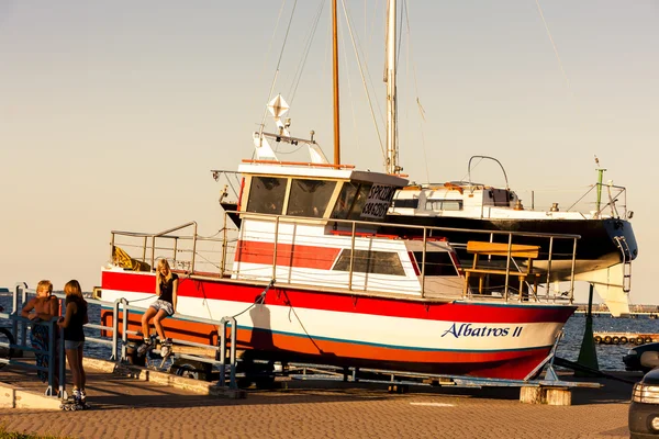 Hamnen i pucken, Pommern, Polen — Stockfoto