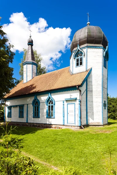 Russisch-orthodoxe kerk, Wojnowo — Stockfoto