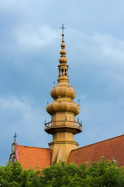 Церква Святої Флоріан, Koprzywnica, Swietokrzyskie воєводство — стокове фото