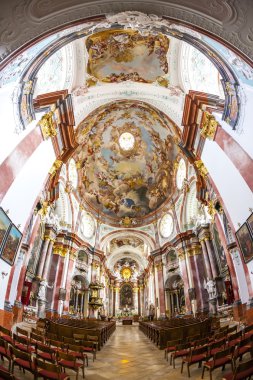 iç Altenburg benedictine Manastırı Kilisesi
