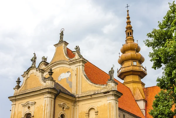 Die Kirche des Heiligen Florians, koprzywnica, Woiwodschaft Swietokrzyskie — Stockfoto