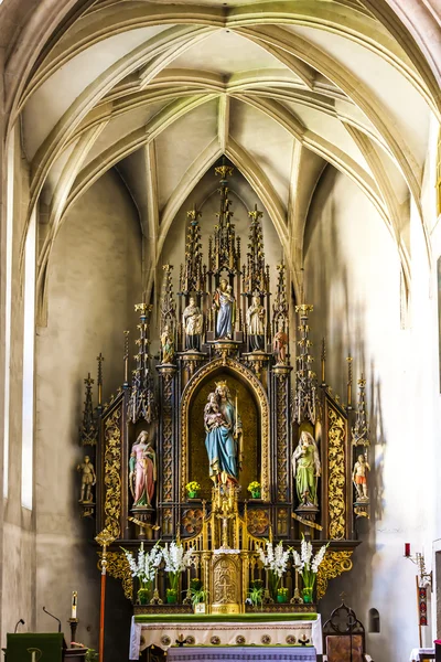 Intérieur de l'église, Eggenburg, Basse-Autriche — Photo