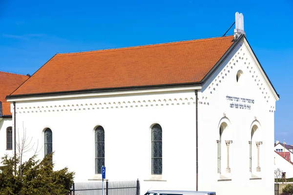 Synagoge, hermanuv mestec, Tschechische Republik — Stockfoto