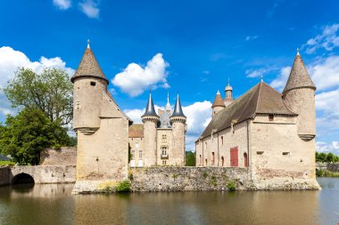 Chateau de la Clayette, Burgundy, Fransa