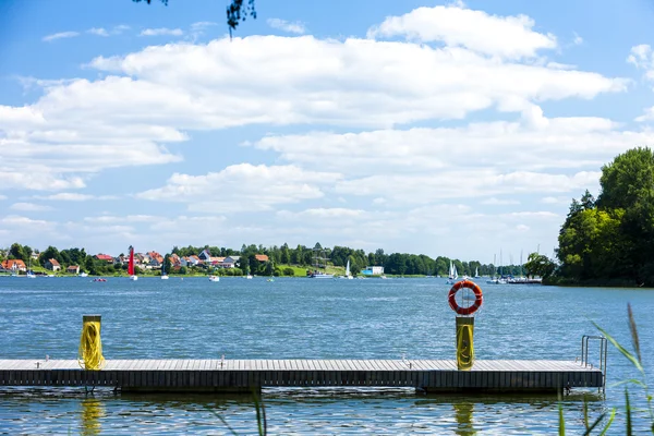 Mikolajki - Zentrum der masurischen Seen, warm-masurischen Woiwodesch — Stockfoto