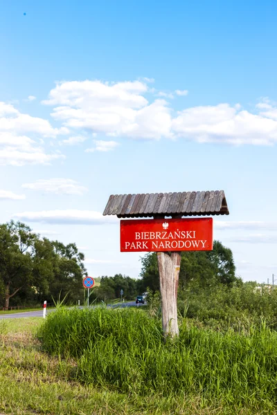 Parque Nacional Biebrza, Voivodato Podlaskie — Foto de Stock