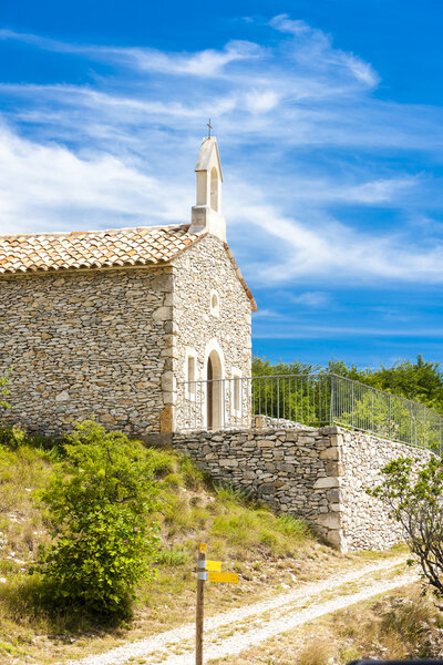 chapel in Le Ventouret, Provence, France