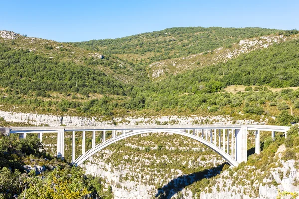 Pont de l 'Artuby, Verdon Gorge, Provence, France — стоковое фото