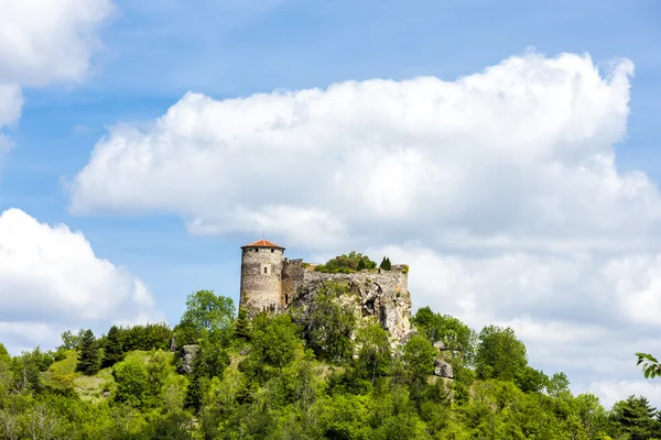 Castelo de Busseol, Departamento de Puy-de-Dome, Auvergne — Fotografia de Stock