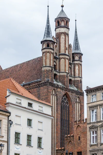 St Mary church, Torun, Kuyavia-Pomerania — Stock Photo, Image