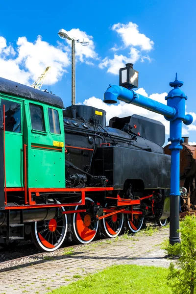 철도 박물관, Koscierzyna, 포메라니아 — 스톡 사진