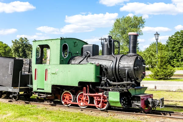 Estreito calibre ferroviário, Elk, Warmian-Masurian Voivodeship — Fotografia de Stock