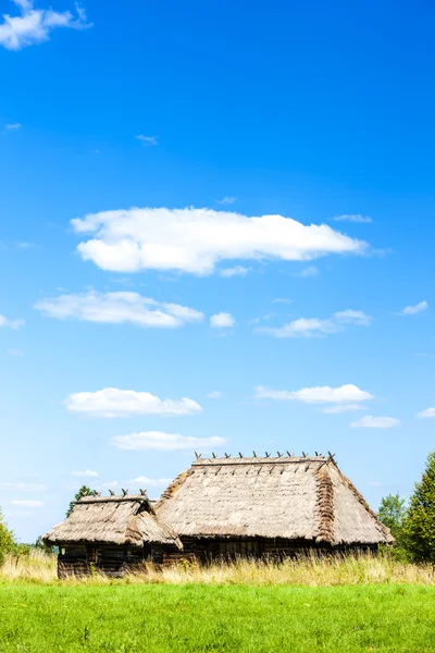 Ethnographic park of Russian culture, Bialowieski national park — Stock Photo, Image