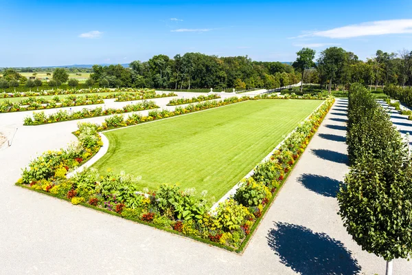 Jardin baroque du Palais Hof, Basse-Autriche — Photo