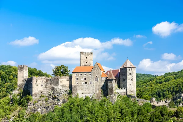 Hardegg hrad, Dolní Rakousko, Rakousko — Stock fotografie