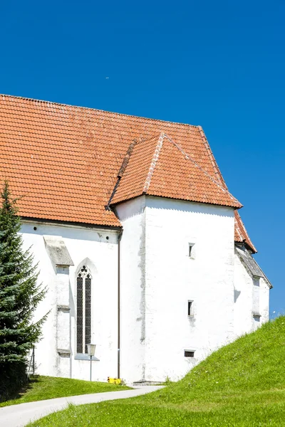 Warth, aşağı Avusturya yakınındaki Andreaskirche — Stok fotoğraf