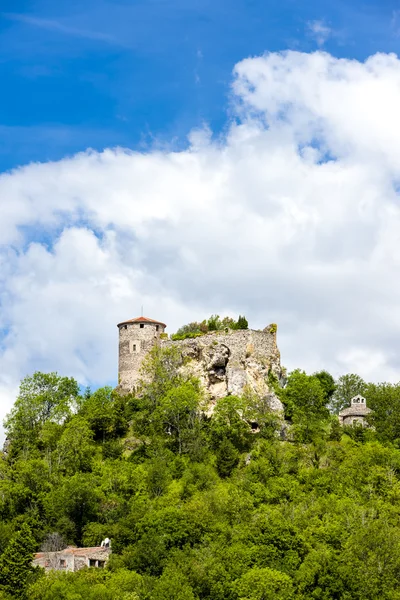 Castelo de Busseol, Departamento de Puy-de-Dome, Auvergne — Fotografia de Stock