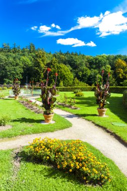 Kamenice nad sarayın Bahçe Lipou