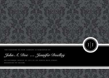 düğün davetiyesi şablonu