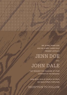 düğün davetiyesi şablonu