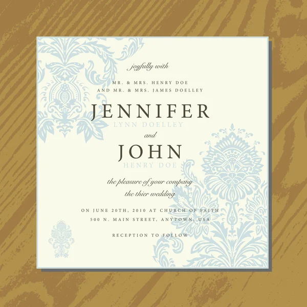 vektör süslü damasko arka plan