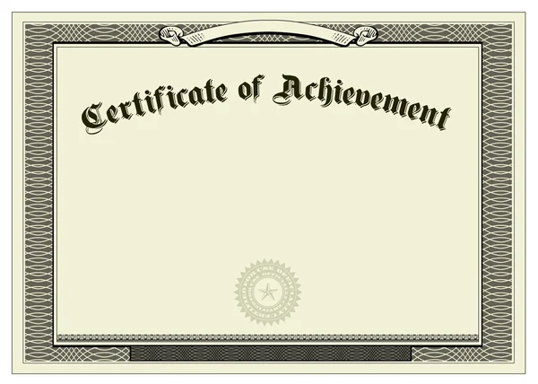 Vektör boş sertifika arka plan