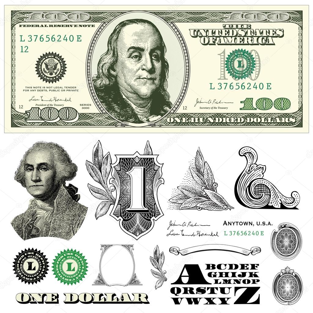 Vector Miscellaneous Monetary Ornaments