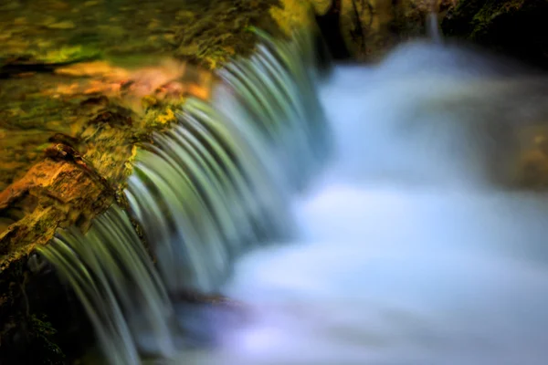 Small waterfall on river — Stock Photo, Image