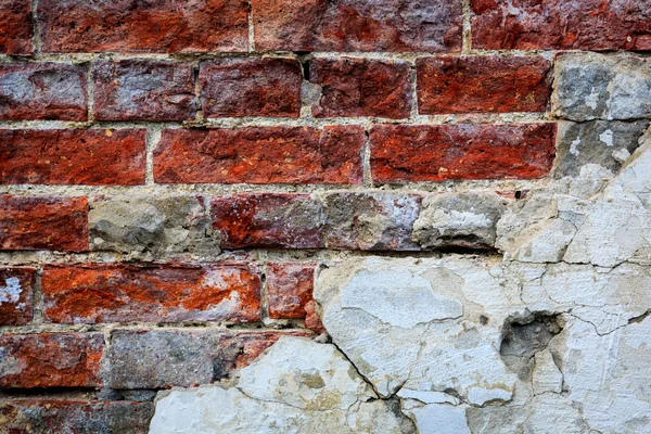 Roter Backsteinhintergrund — Stockfoto