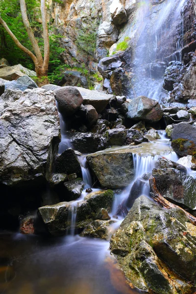 Mountain waterfall stream — Stock Photo, Image