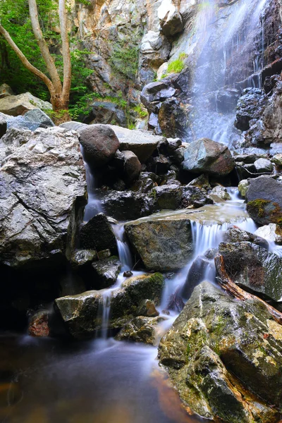 Cascada de montaña corriente — Foto de Stock