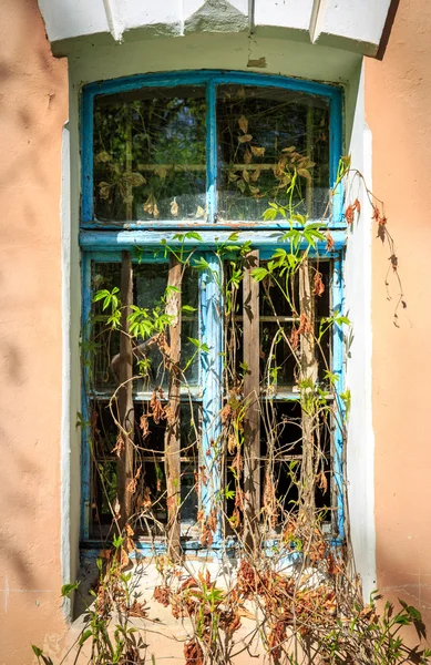 Abstraktní staré okno — Stock fotografie