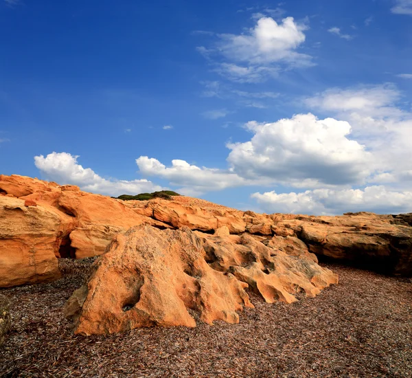 Cena deserto de pedra — Fotografia de Stock