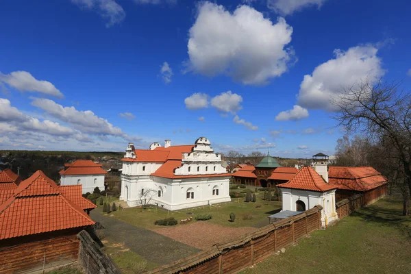 Blick Auf Den Historischen Komplex Bohdan Khmelnytskyi Residenz Chyhyryn Stadt Stockfoto