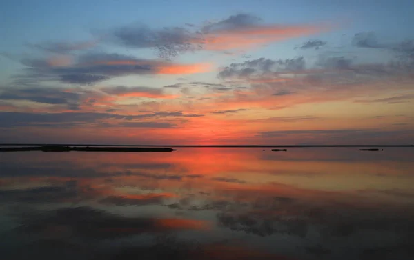 Quiet Evening Landscape Sea — Stock Photo, Image