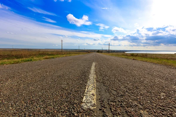 Camino de asfalto — Foto de Stock